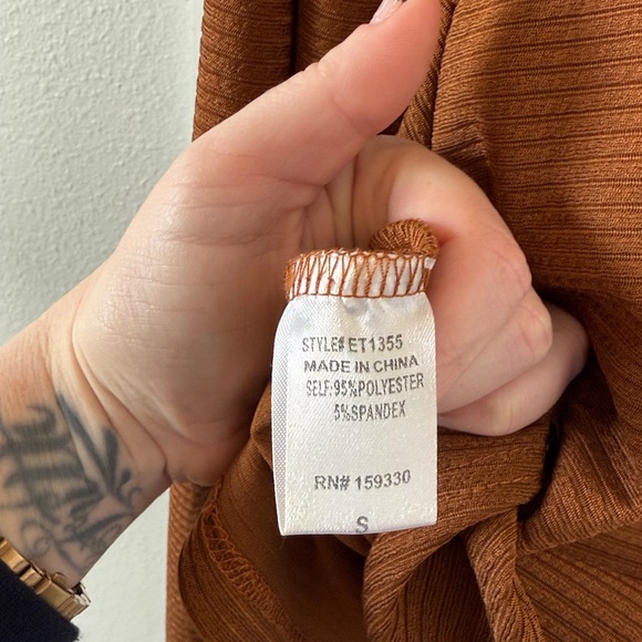 Heyson Tan Rubbed Utility Button Down Jacket NWT - Picture 5 of 5